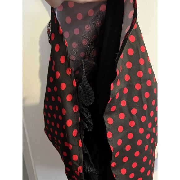 Halloween Rockabilly Dress Size S - Tulle Included - Pin-up Girl - Picture 9 of 12